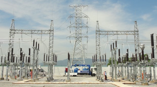 Đóng điện đưa vào vận hành trạm biến áp 110 KV Cẩm Xuyên Hà Tĩnh